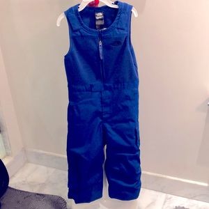 EUC The North Face Snow Bib 4T